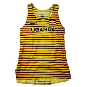 Nike Pro Elite 2022 Uganda Running Singlet Tank CI8141-XXX Women's Small NEW